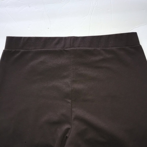 Micheal Kors Knit Pull On Stretch Brown Pants L - Picture 6 of 7